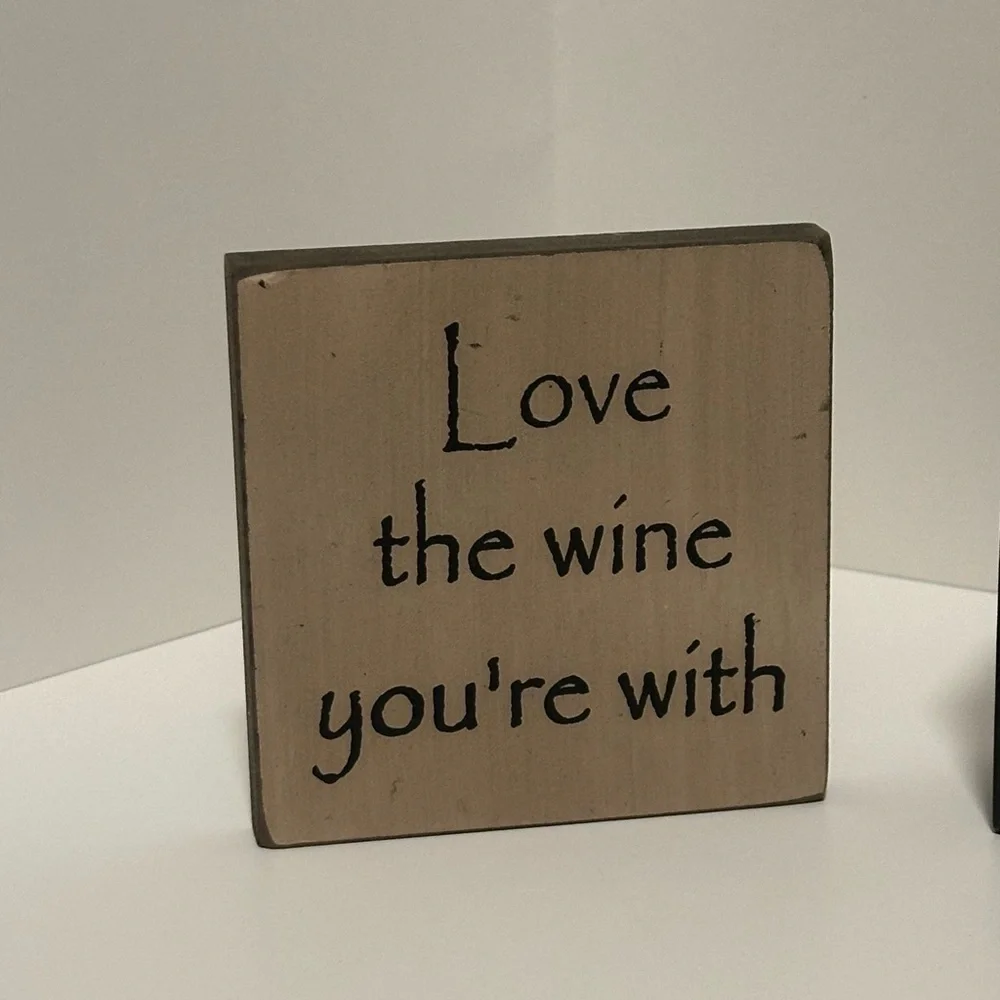 Decorative Wine Quote Signs